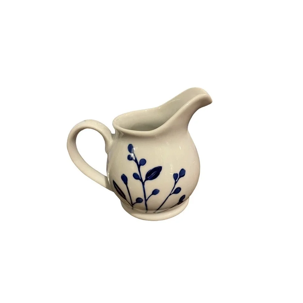 Blue and White Floral Fern Creamer Home by Target